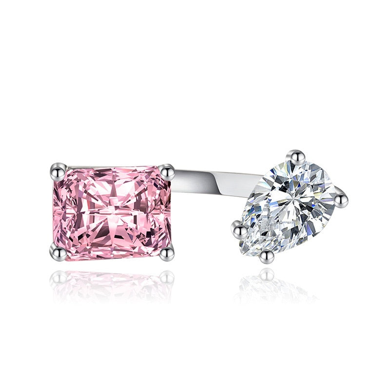 BowLift | Water Drop Zircon Chic Adjustable Ring