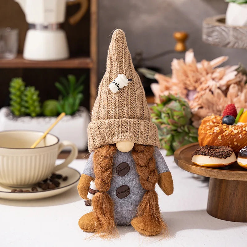 BowLift | Scandinavian Coffee Gnome Dolls – Atmospheric Decoration