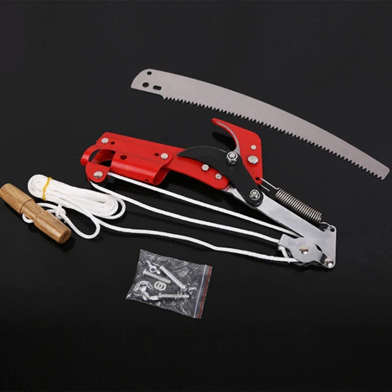 BowLift | SkyCut Telescopic Tree Pruner | Telescopic Lopper with Rope Pull | SK5 Steel Blade | For Fruit Trees & High Branches