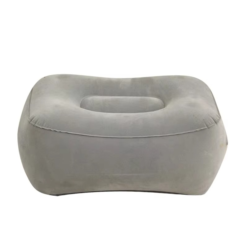 BowLift | Inflatable Footrest Pillow - Leg Support Cushion for Travel, Office & Home