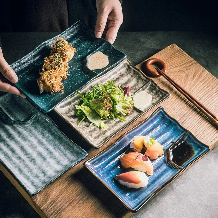 Artisan Ceramic Sushi Plates Bowlift