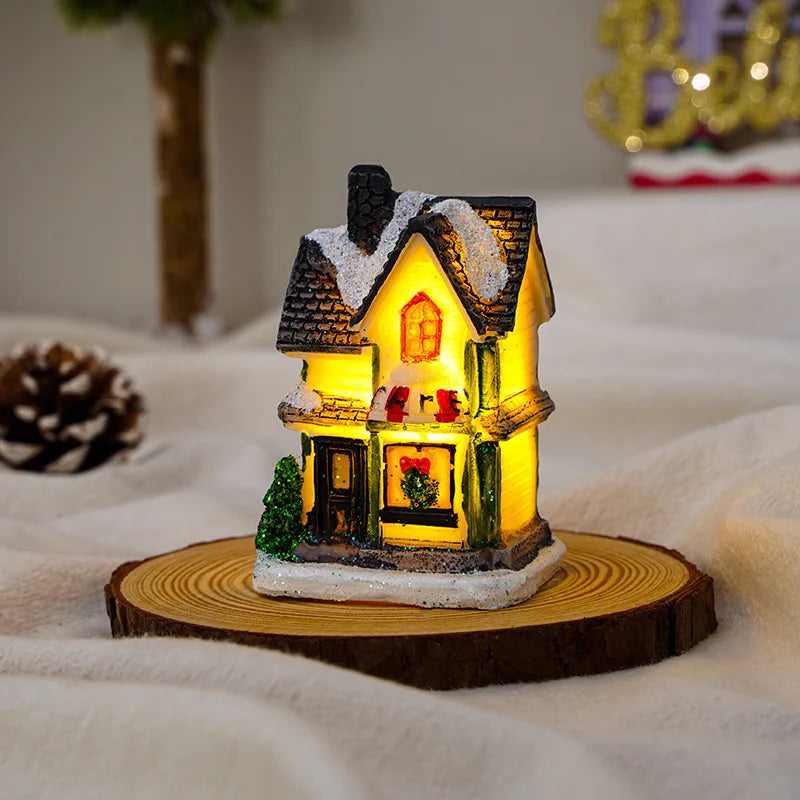 BowLift | ChristmasGlow – Hanging illuminated Christmas decoration with elegant round decorative design
