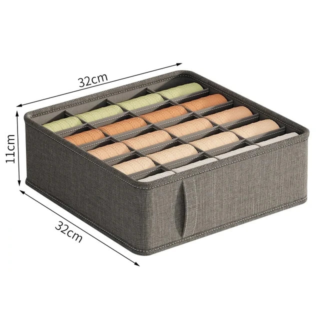 BowLift | ClarityBox Wardrobe Organizer | Collapsible & Space-Saving | High-Quality Non-Woven Fabric Material