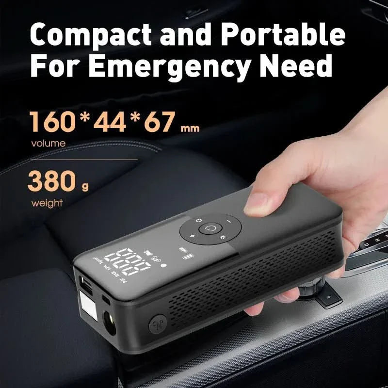 BowLift | Portable tire inflator with battery for car & bicycle