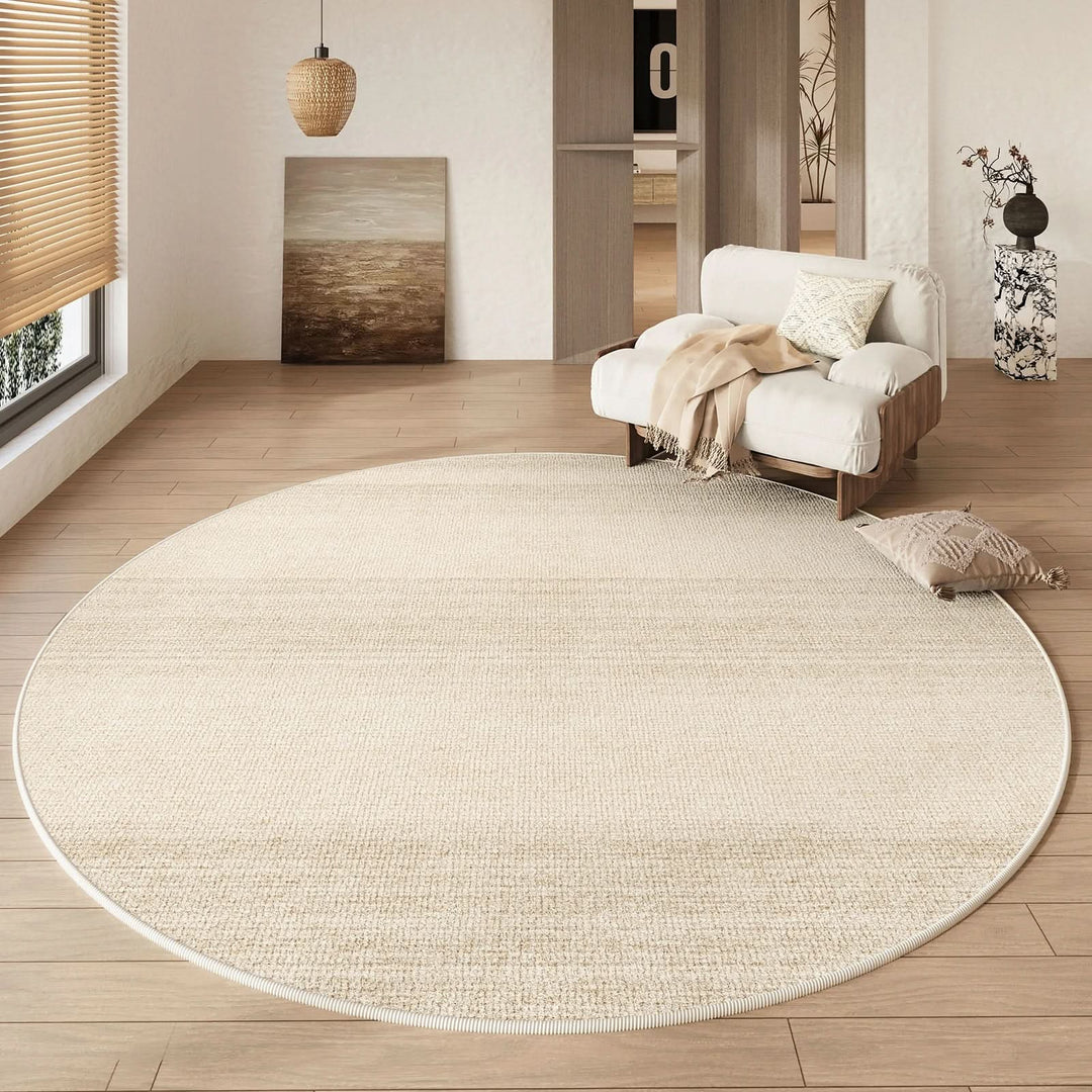 BowLift | Wabi Sabi Round Rug Waterproof Non-Slip for Living Room Bedroom