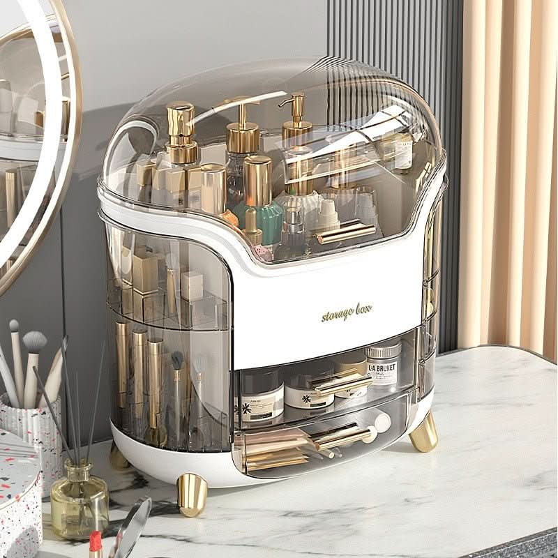 BowLift | up organiser - Dustproof & waterproof cosmetics box with elegant design