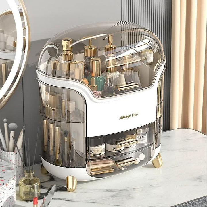 BowLift | up organiser - Dustproof & waterproof cosmetics box with elegant design