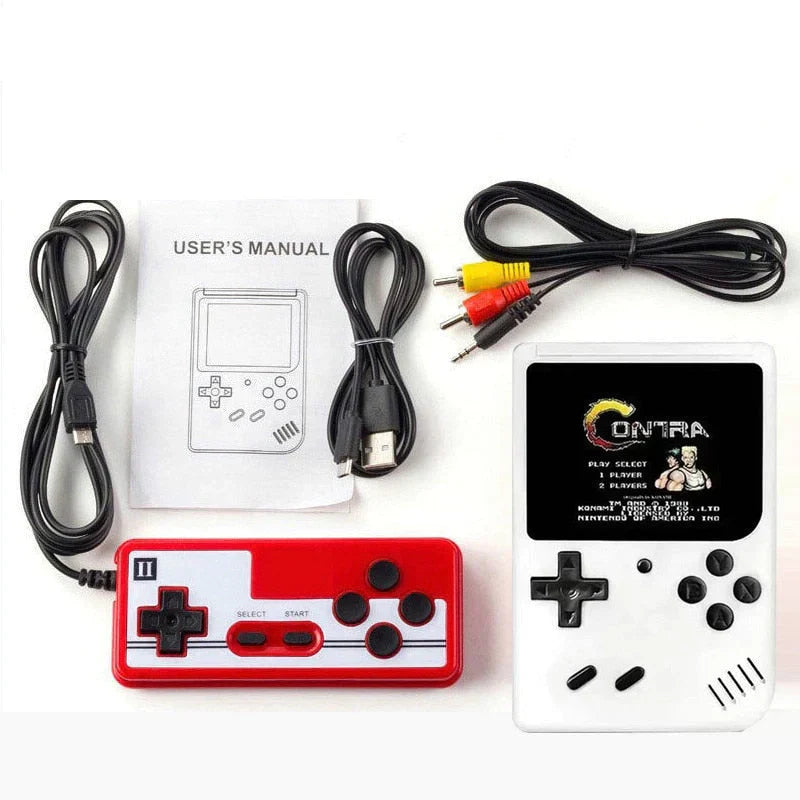 BowLift | Ultimate 400-in-1 Retro Gaming Console – Classic Portable Handheld Game Player with TV Output