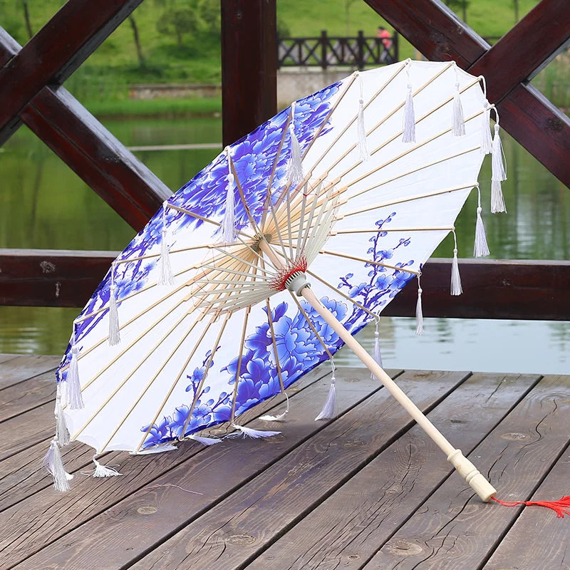 Bamboo Handmade Vintage Paper Umbrella | Bowlift