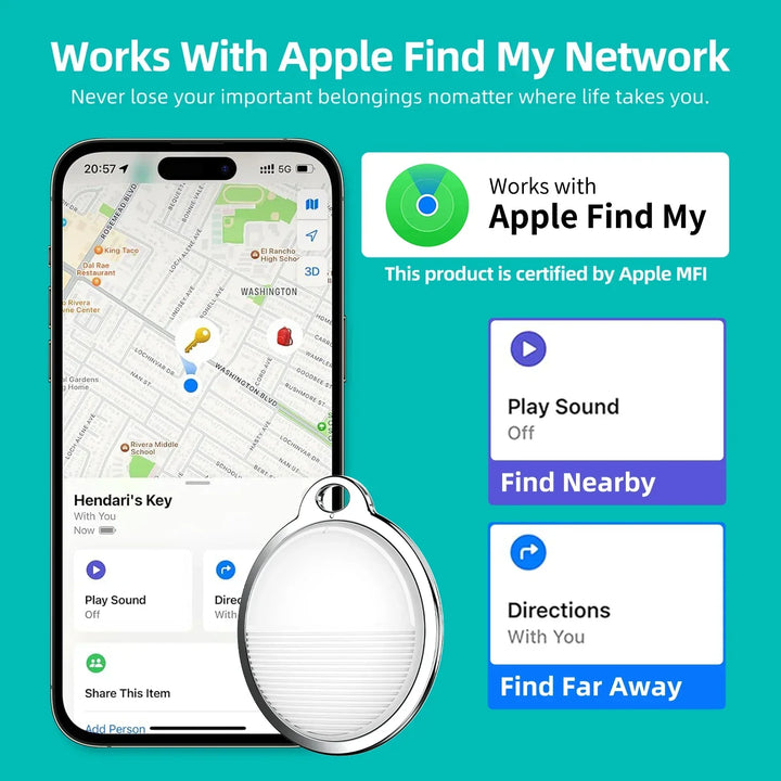 BowLift | Smart Tracker Bluetooth Tag Key GPS Locator