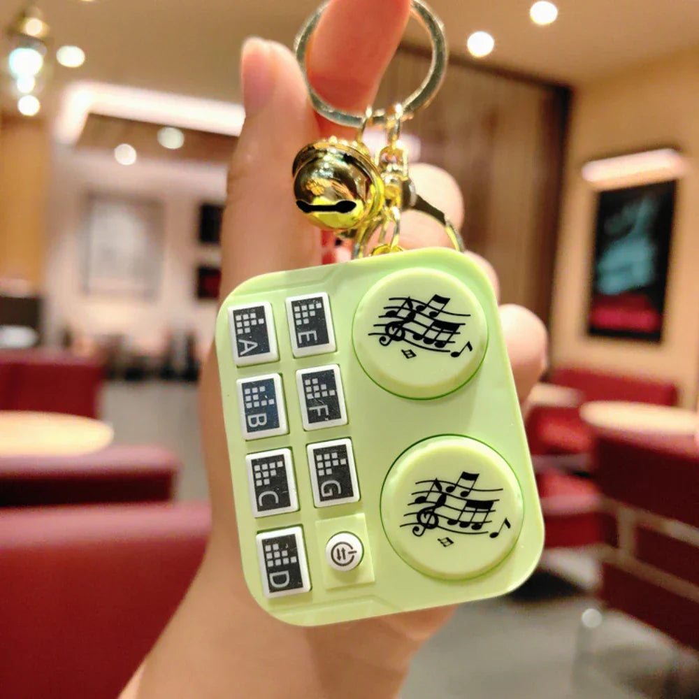 BowLift | Mini DJ Turntable Toy Keychain