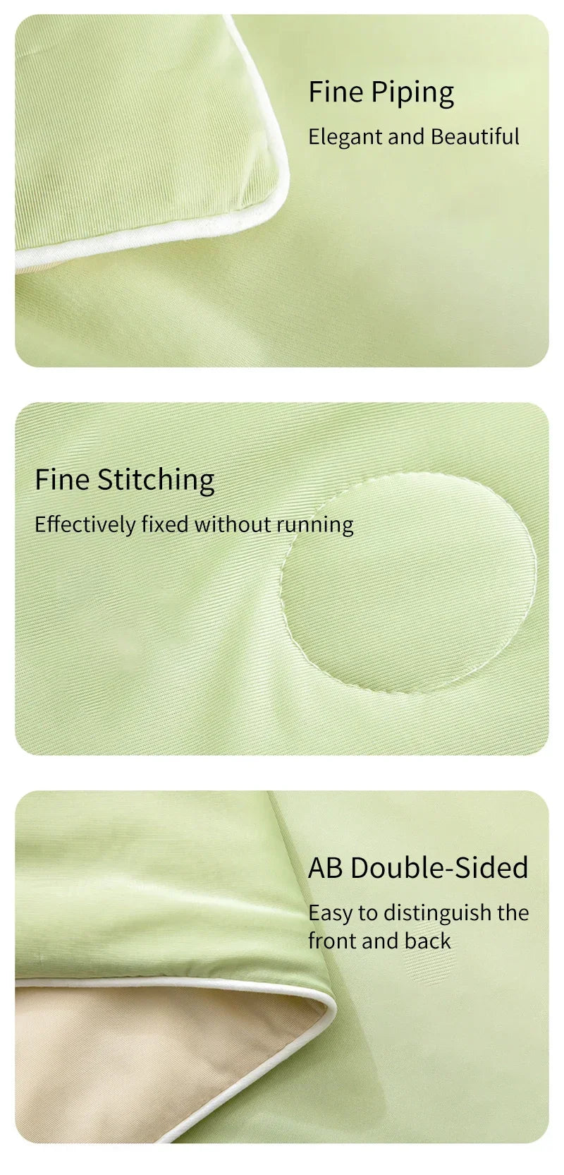 High-Quality Cooling Blanket – Smooth Air-Conditioning Comforter, Lightweight Summer Quilt with Double-Sided Cooling Fabric | Bowlift