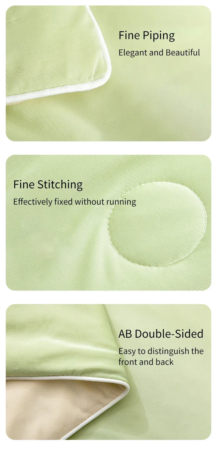 High-Quality Cooling Blanket – Smooth Air-Conditioning Comforter, Lightweight Summer Quilt with Double-Sided Cooling Fabric | Bowlift
