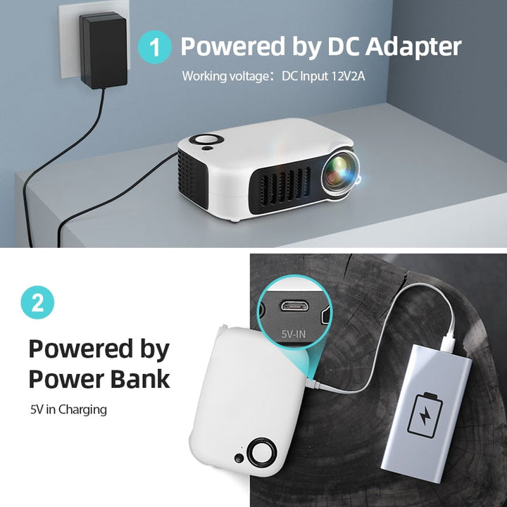BowLift | Home Mini Theater HD Cinema Projector