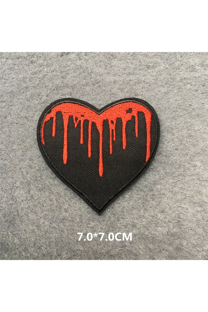 Punk embroidered patch set | Bowlift