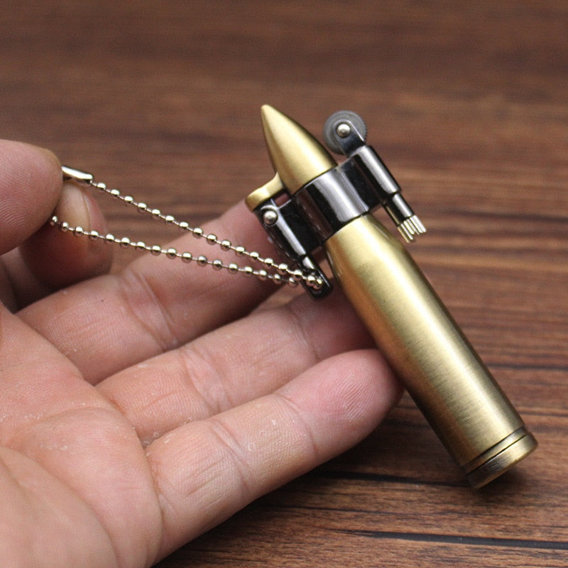 Jet Power Retro Metal Keychain Lighter | Bowlift