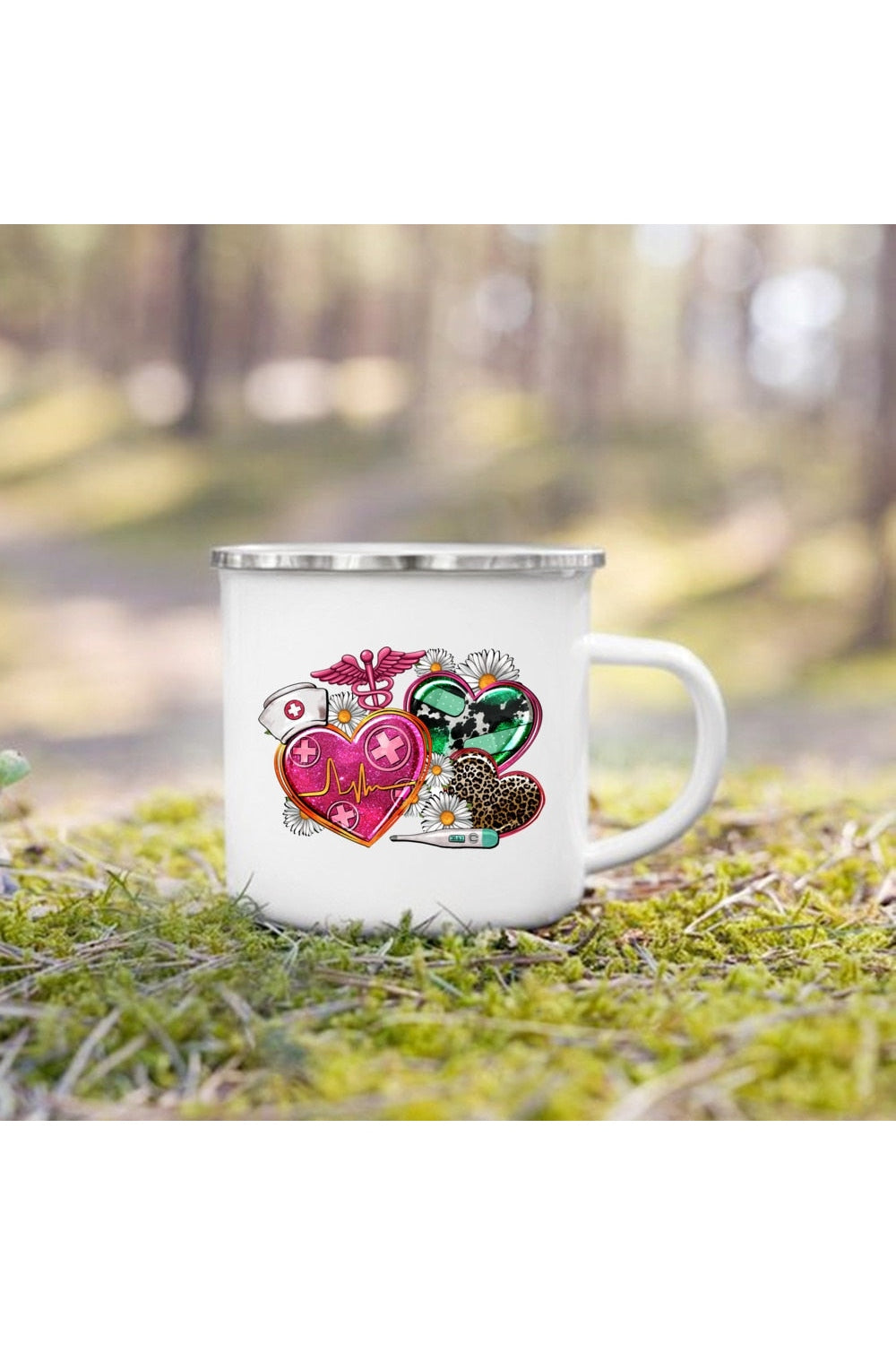 Life Themes Enamel Cup | Bowlift