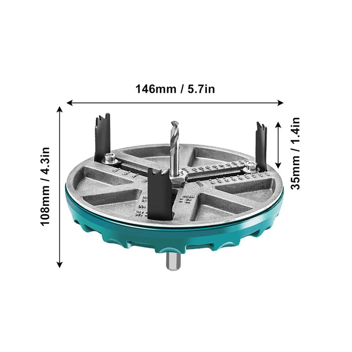 BowLift | Adjustable Round Hole Opener Saw Tool