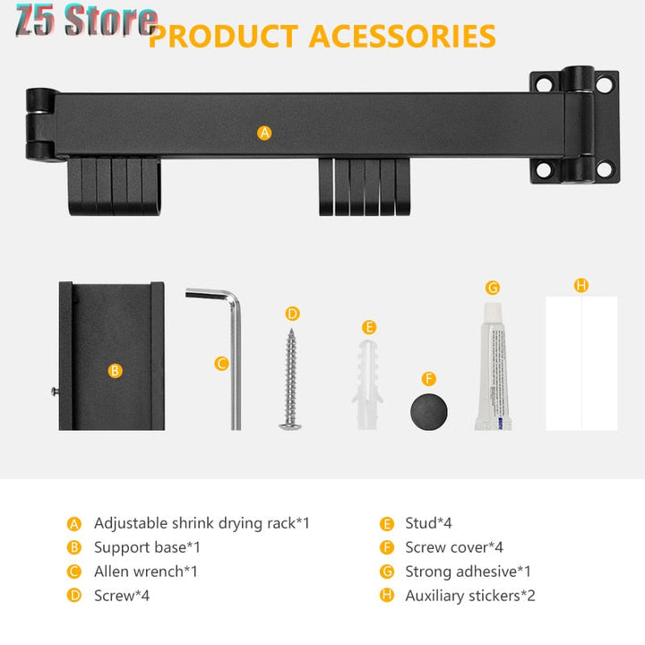 BowLift | Folding Clothes Hanger