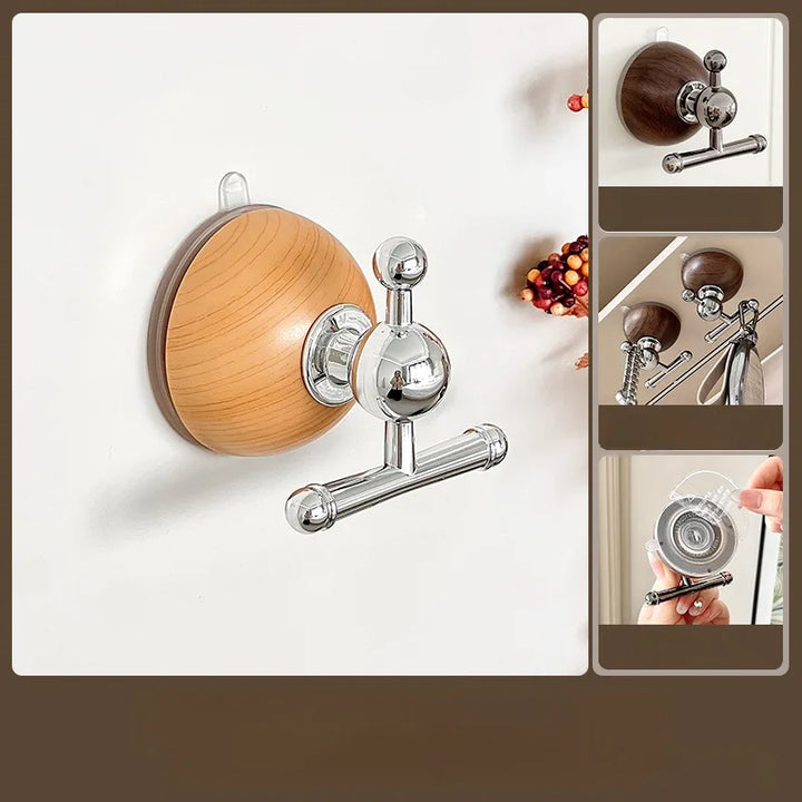 Punch-Free Quick Hang Wall Suction Cup Hook | Bowlift