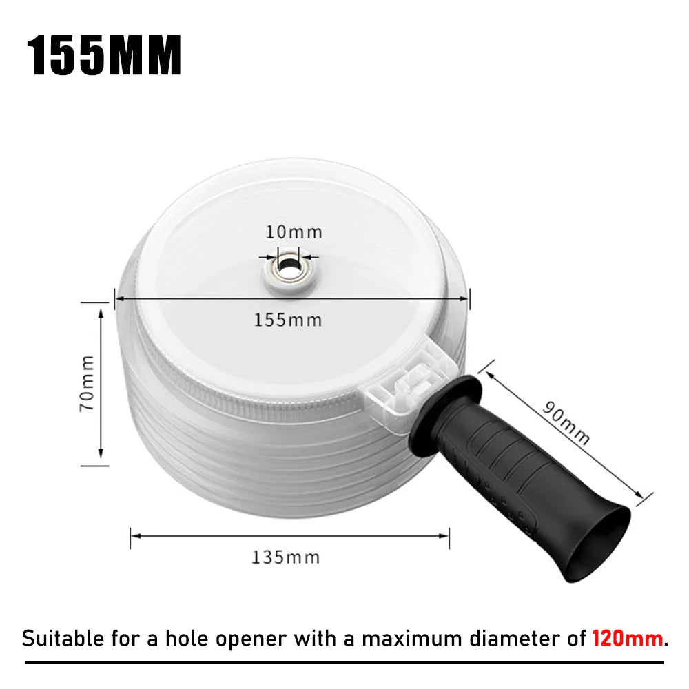 BowLift | Hole Saw Drill Dust Collector