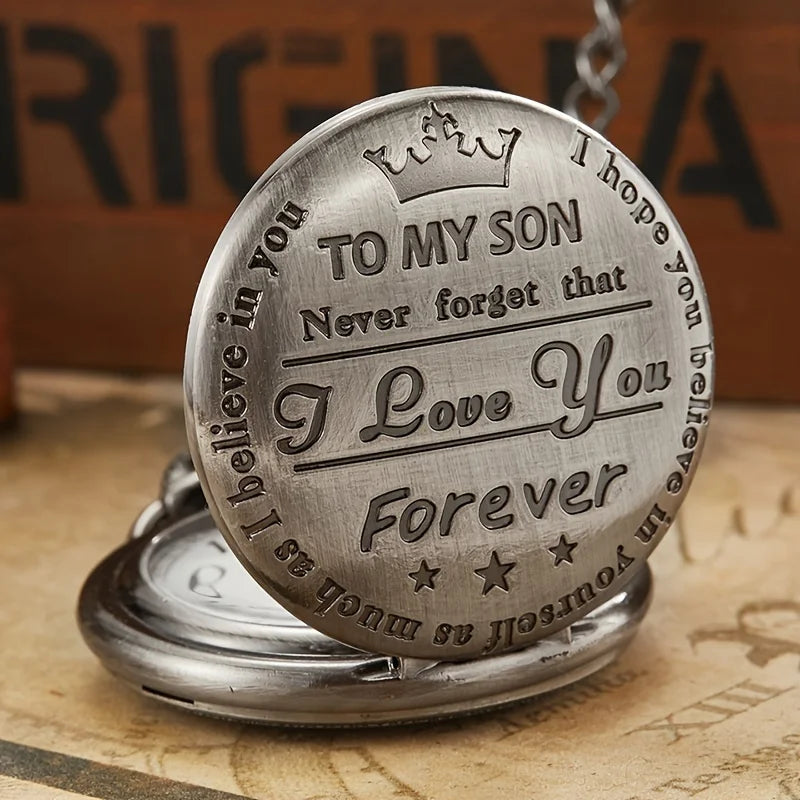 BowLift | Engraved Vintage Pocket Watch