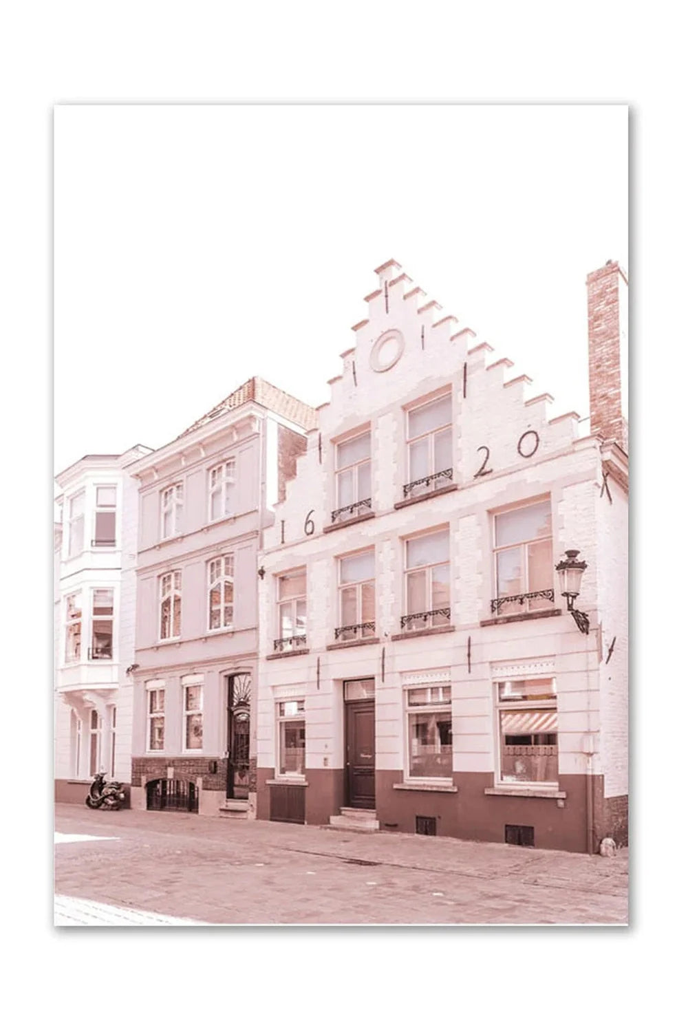 Modern City Canvas Poster | Bowlift