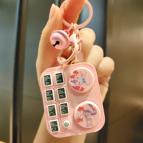 BowLift | Mini DJ Turntable Toy Keychain