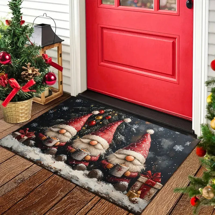 BowLift | Christmas Gnome Welcome Door Mat Bathroom Entrance Floor Mat