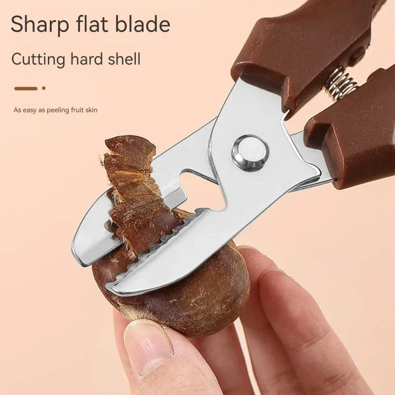 BowLift | Effortless Snap Chestnut Cutter