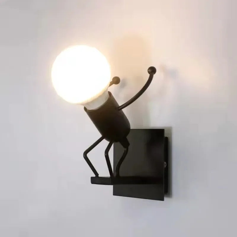 LumiKids - Playful LED Wall Lamp for Children Bowlift
