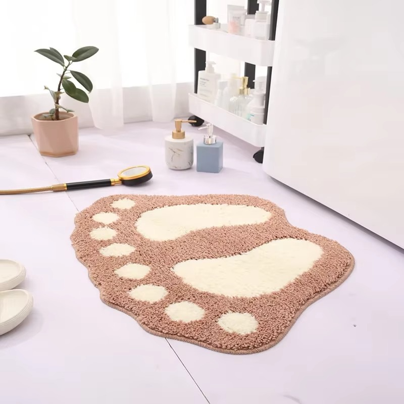 BowLift | Luxurious Ultra-Fine Fiber Bathroom Mat, Super Absorbent and Non-Slip