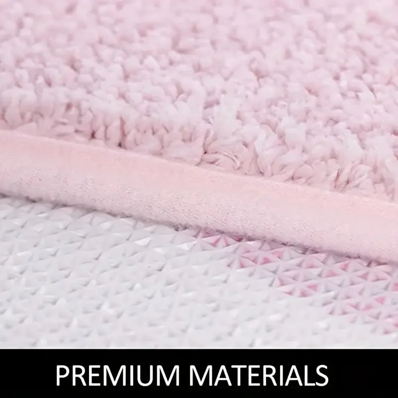 Tufted design carpet "Get Naked" Pink 80×50 cm | Bowlift