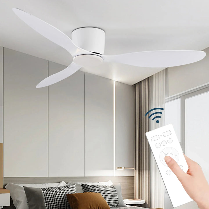 BowLift | Ceiling Fan With Light Scandinavian Design