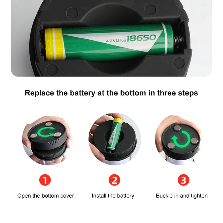 BowLift | Magnetic Solar Powered Emergency Camping Light