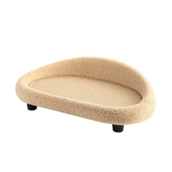 BowLift | MeowHaven Nest – Stylish Cat Bed with Scratching Area & Cuddly Pillow