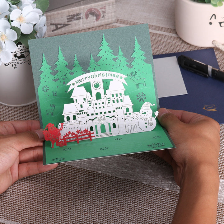 BowLift | 3D Pop-Up Cheerful Christmas Gift Cards