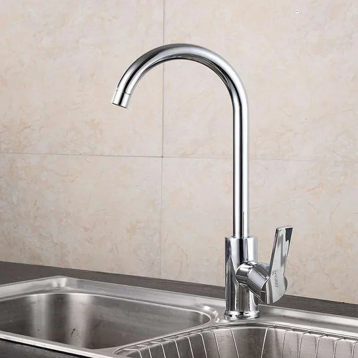 BowLift | AquaShine Kitchen Faucet - Luxury Chrome Kitchen Mixer
