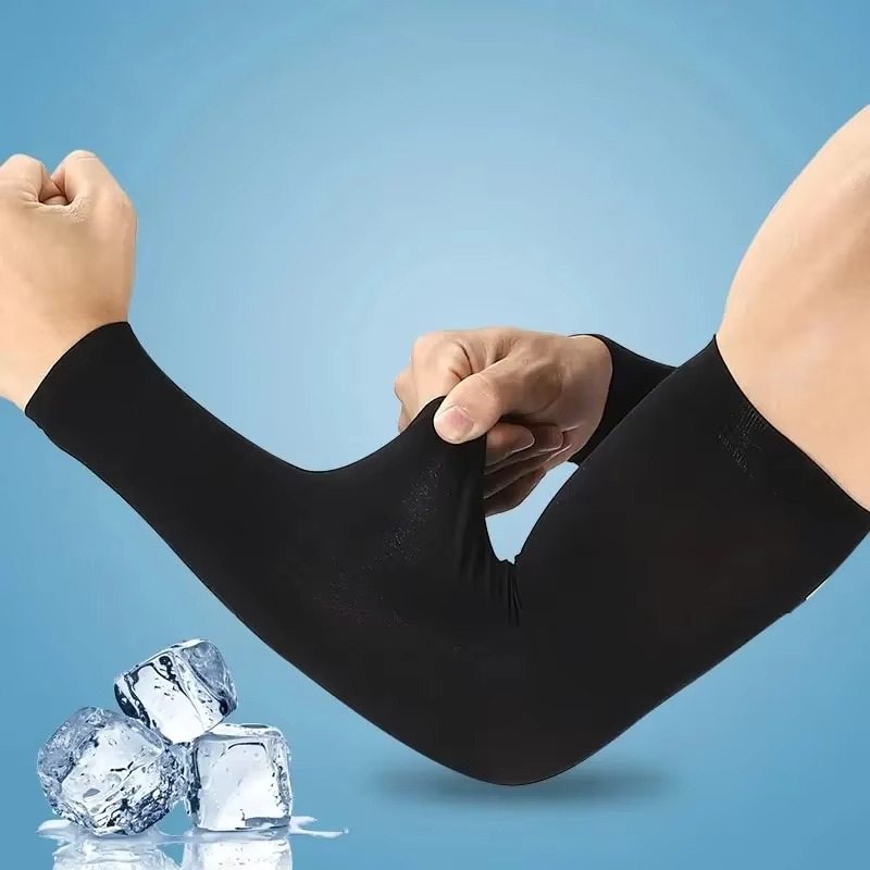 BowLift | UV Protective Ice Silk Arm Sleeves for Sports & Outdoor Activities