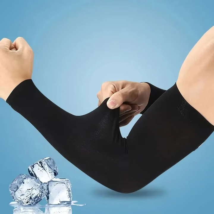 BowLift | UV Protective Ice Silk Arm Sleeves for Sports & Outdoor Activities