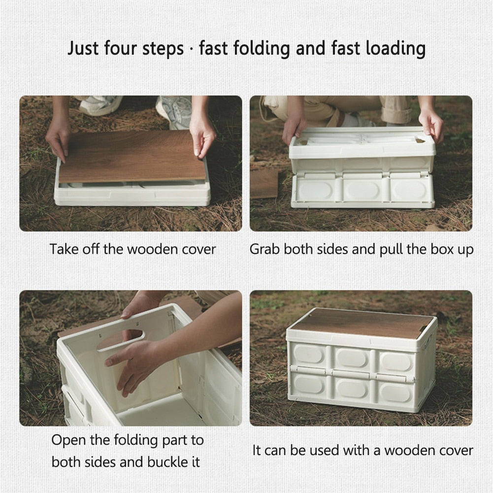 Foldable Camping Storage Box⁠ | Bowlift