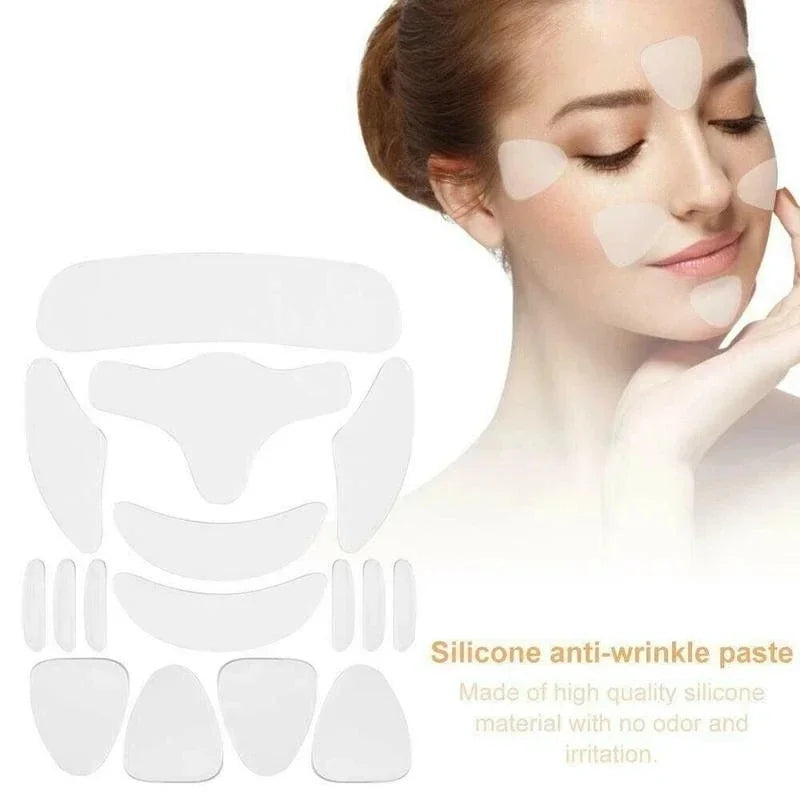 BowLift | Reusable Anti Wrinkle Silicone Sticker 16 Pcs