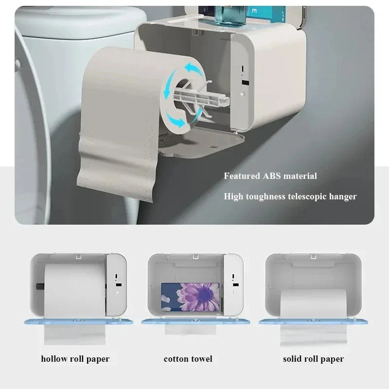 BowLift | Wall-Mounted Smart Automatic Tissue Dispenser