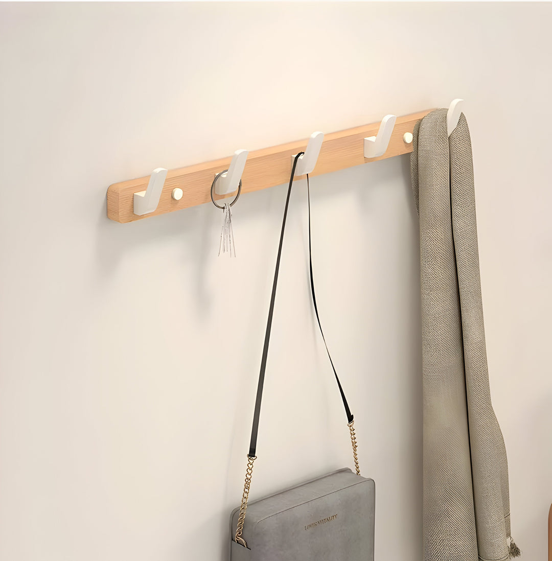 WalnutWisp Hook – Walnut Wood Wall Hook | Bowlift