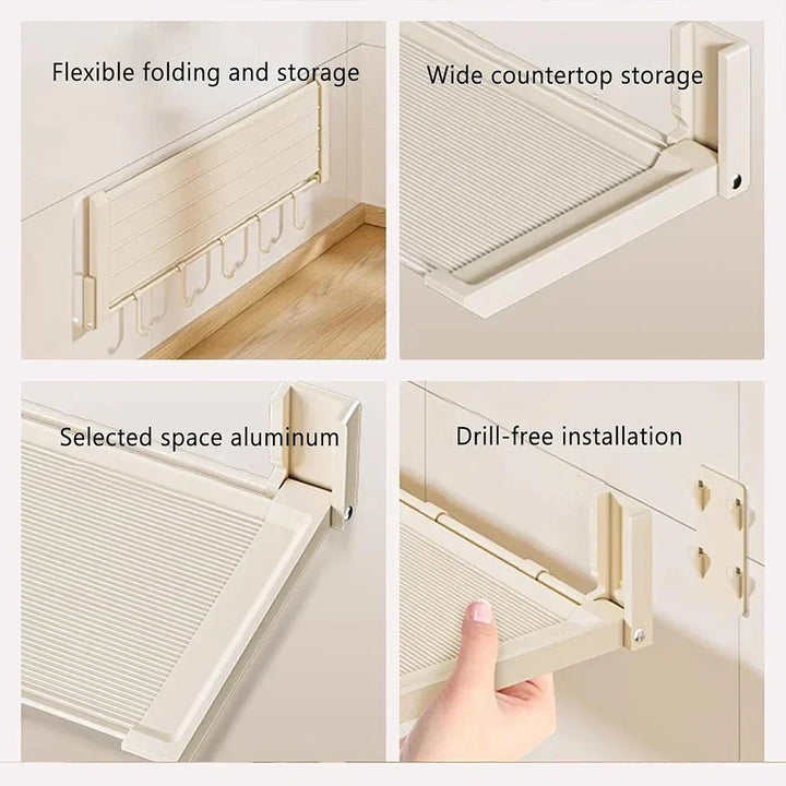 FlexiRack – Collapsible Spice Rack with Hooks Bowlift