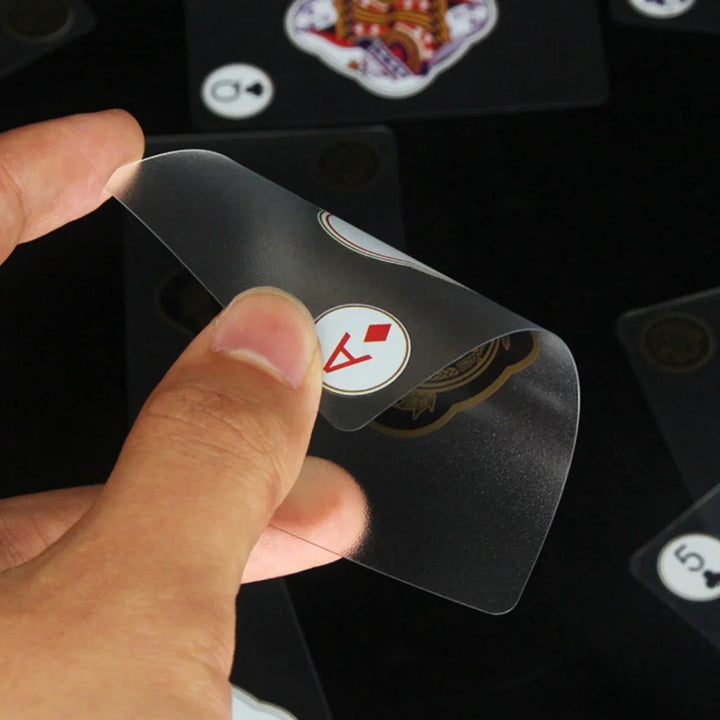 BowLift | Waterproof Transparent Playing Cards