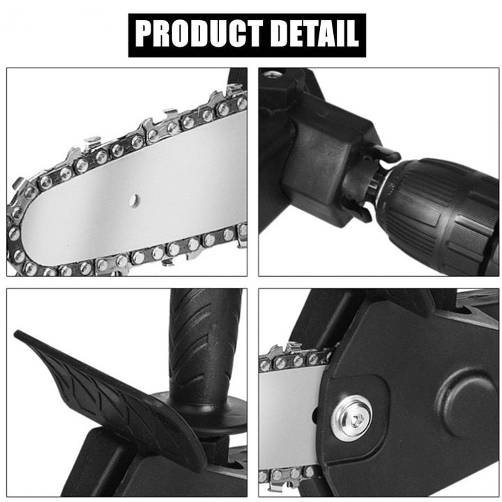 BowLift | ChainTek - Universal Chainsaw Drill Connector