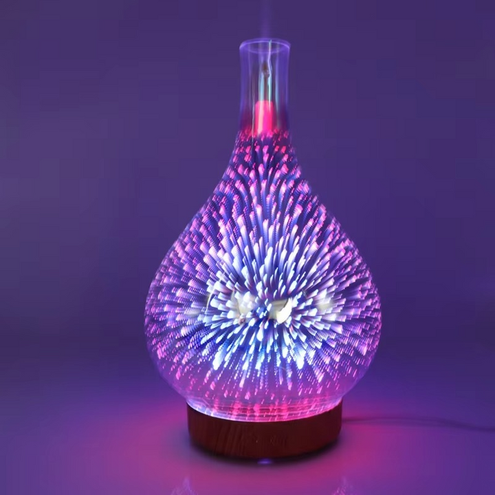 BowLift | Premium 3.3oz Glass Essential Oil Diffuser & Humidifier for Peaceful Interiors