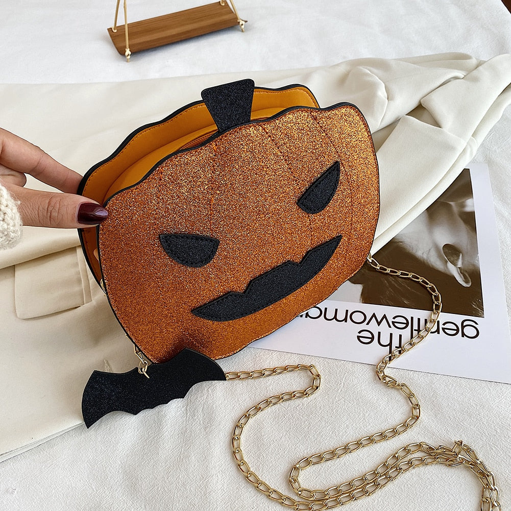 BowLift | Pumpkin Shape Mini Shoulder Bag