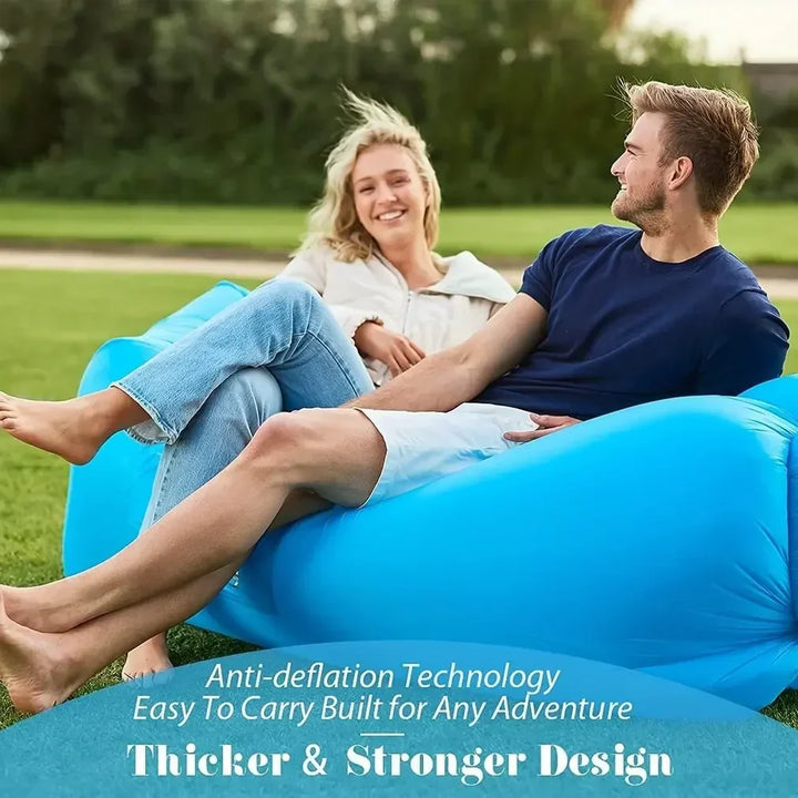 BowLift | AirRelax Air Sofa | Ergonomic & Comfortable | Inflatable without Pump | For Indoor & Outdoor